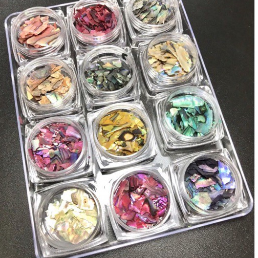 Xà cừ vân đá siêu mỏng set 12 màu
