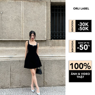 ORLI LABEL - Darina Dress - Đầm nhung kết đá