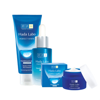 [XANH] Combo bộ sản phẩm dưỡng trắng mượt Hada Labo Perfect White