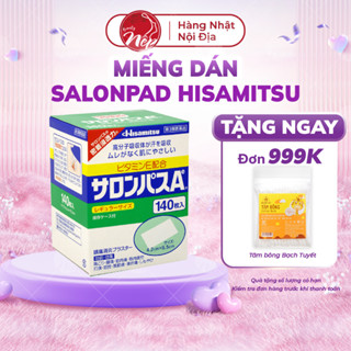 Miếng dán Salonpas Hisamitsu Nhật Bản 140 miếng - Nepbeauty