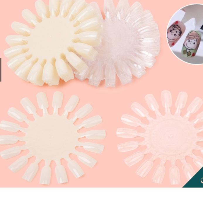 vỉ móng mẫu, móng mẫu tập vẽ nail