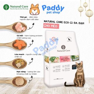 Hạt Mèo Mọi Lứa Tuổi Đa Đạm Natural Core ECO C1