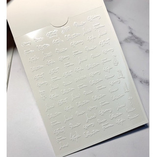 Sticker 3d - Stick dán móng nail hoạ tiết