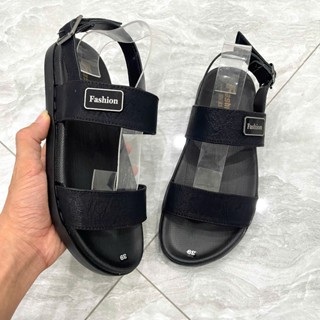 (Ảnh Thật) Dép Quai Hậu Nam Da Cao Cấp Đế Khâu SD07M Fashion