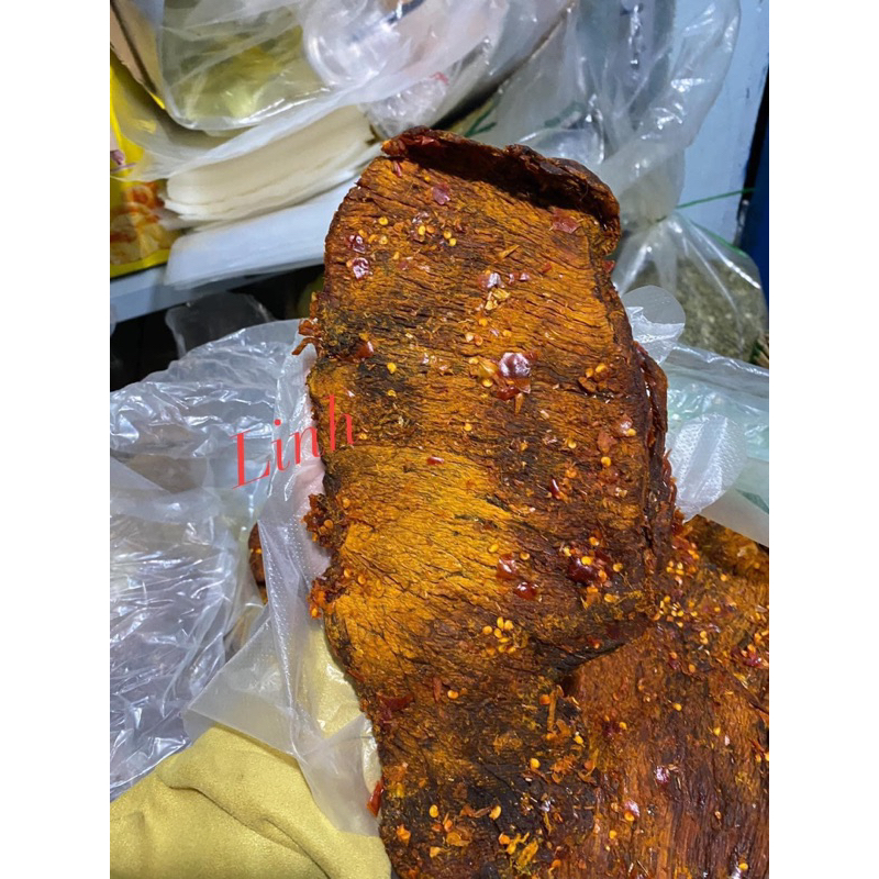 bò khô tơ miếng lớn Kim Linh tây nguyên