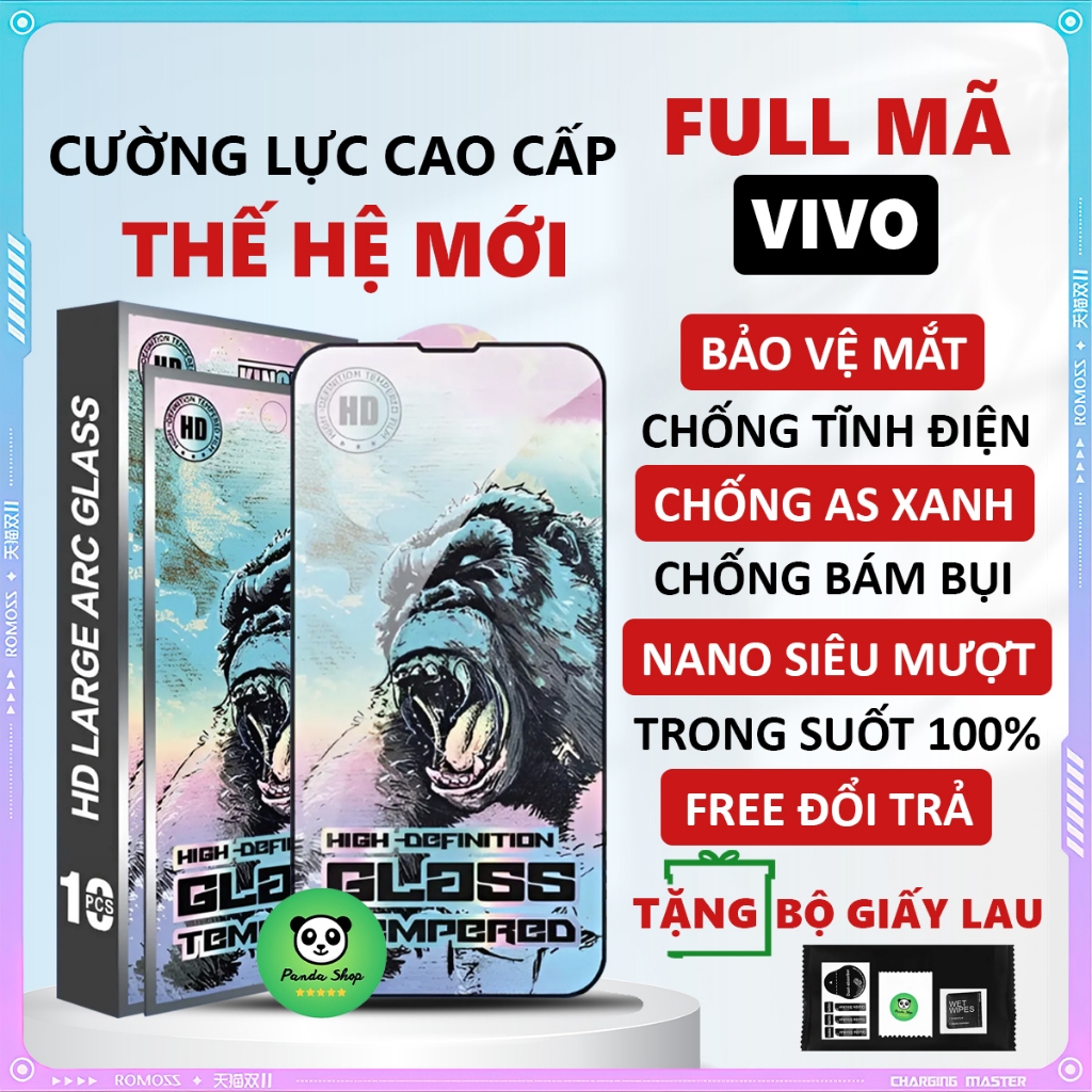 Kính cường lực Vivo IQOO 7,10,11,Z9, Z9X, Z9 Turbo, Plus,Z1,Z3,Z5X,Z6,Z8X,IQoo Neo 3,NEO5,NEO6,Neo7,Neo8,Neo 9,9Pro,9s