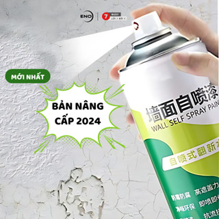 (BẢN NÂNG CẤP) Bình sơn xịt màu trắng bút màu sơn tường chai sịt sơn sạch nấm mốc vết bẩn ENO - ST02
