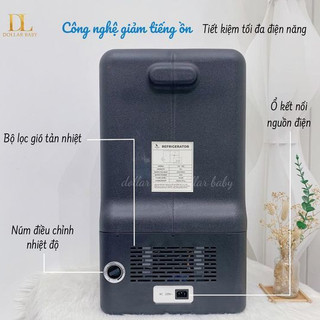 Tủ lạnh mini Moaz Bebe MB083 cho bé 30L, tủ trữ đông sữa bảo quản mỹ phẩm cho mẹ [BẢO HÀNH 12 THÁNG]