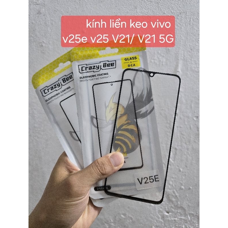 Kính liền keo vivo v25e v25 V21 v21 5G