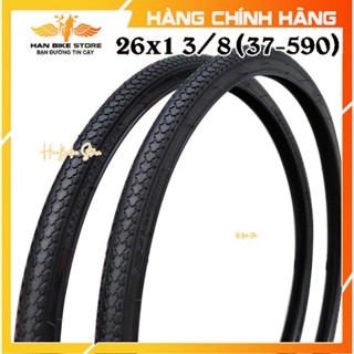 Vỏ Xe Đạp 26x1 3/8 (660), Săm Lốp Xe Đạp Mini 26x1 3/8 (37-590) CASUMINA