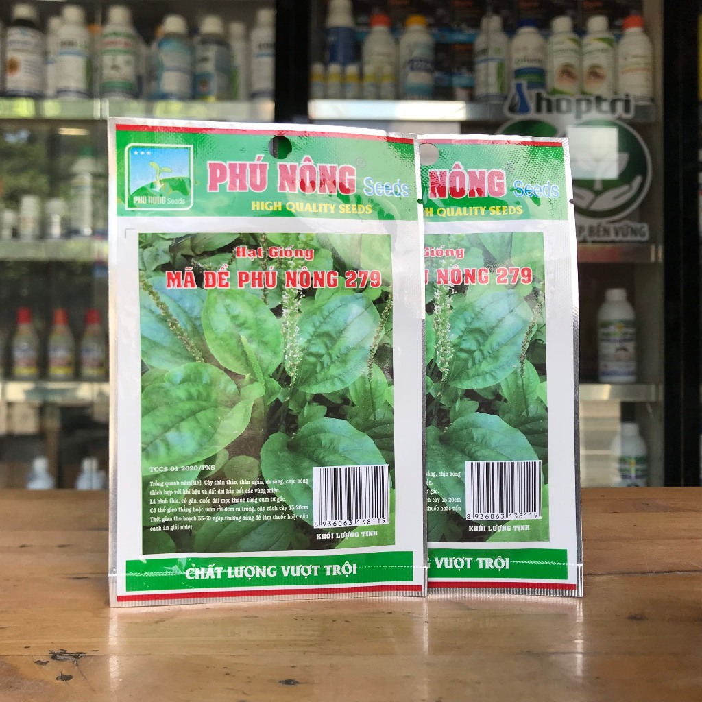 Hạt giống rau mã đề PN 279(2g)