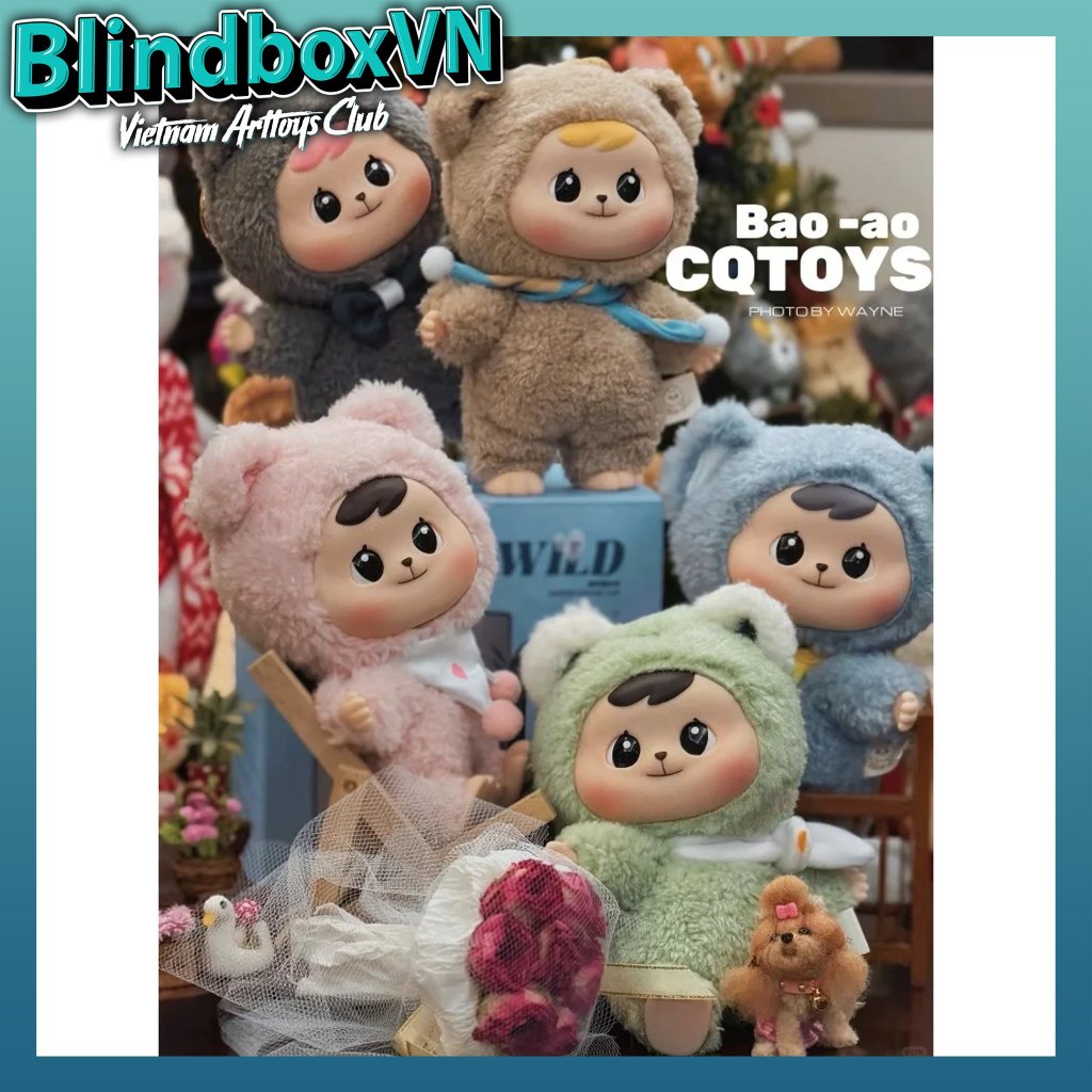 Hộp mù ngẫu nhiên Blindbox Bao-ao Cuddle CQToys