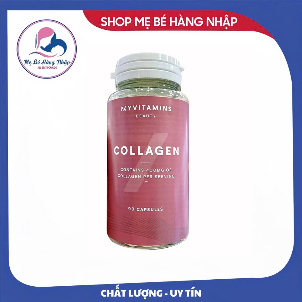 COLLAGEN MYVITAMINS thủy phân Pháp 90 viên