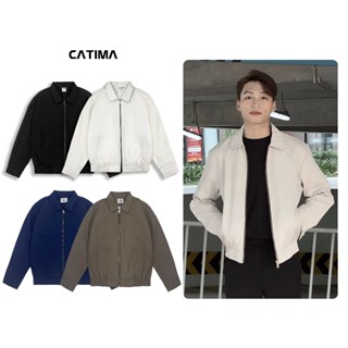 Áo Khoác Kaki Chất Vải MỎNG 2 Lớp Mềm Mịn AK22 CATIMA - Khóa Đồng Cao Cấp