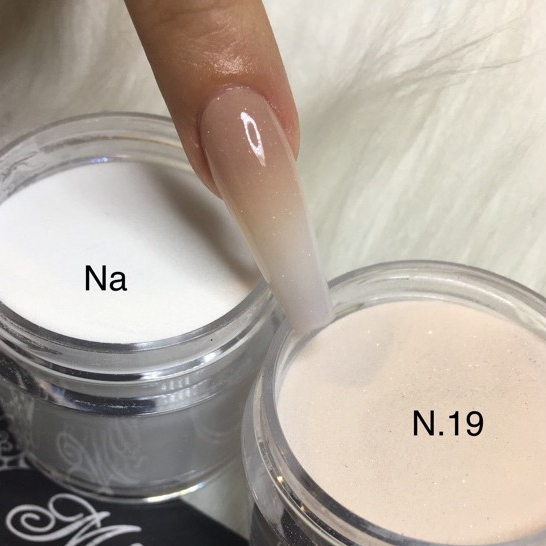 bột đắp móng mỹ N19+ NA hũ 30g
