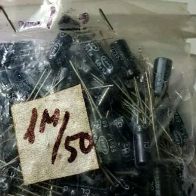 Tụ 1 mf 50 v combo 50 cái