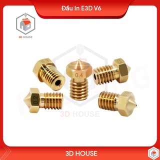 Đầu In Nozzle E3D 0.2 - 1.0mm cho Máy in 3D