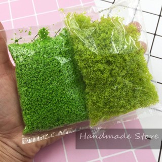 Bột cỏ nhựa làm cây, thảm cỏ mô hình (Gói ~10gr)