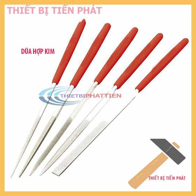 (GIÁ SỐC) DŨA HỢP KIM TRÒN, DẸP (Bộ 2 cây)