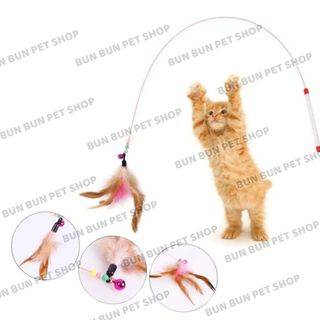 Cần câu mèo đồ chơi