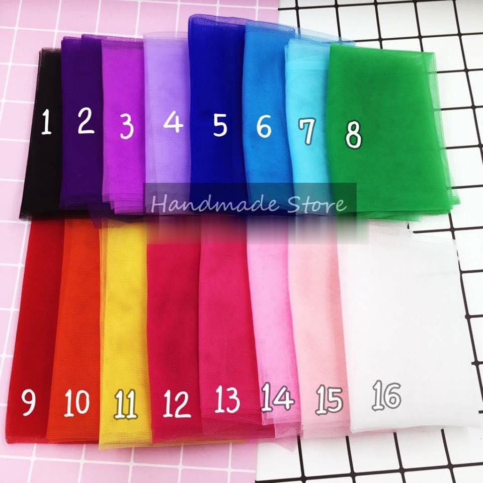 Vải voan lưới (khoảng 50*50cm)