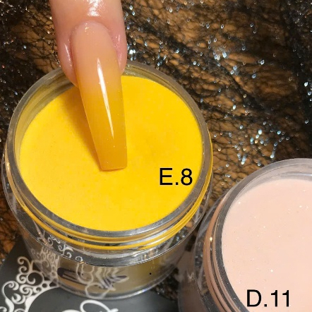 Bột đắp móng - bột Mỹ 3in1 tone vàng