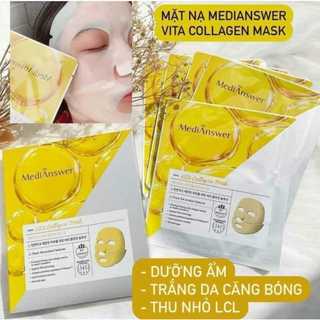  Mặt Nạ Thạch Vàng Làm Trắng Da Trẻ hoá Chống Lão Hóa MediAnswer Vita Collagen Mask 35g 