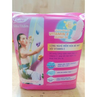combo 6 gói BVS DIANA Siêu Mỏng Cánh 8 miếng/gói - BACH HOA HV