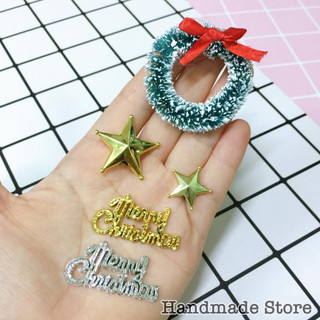 BÁN SỈ - Ngôi sao vàng nhựa trang trí Giáng sinh - Noel