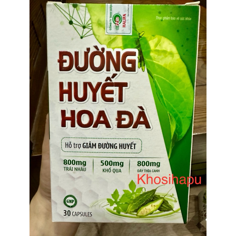 Viên uống Đường Huyết hoa đà thành phần thảo dược hỗ trợ người tiểu đường, giảm đường huyết bảo vệ sức khỏe hiệu quả
