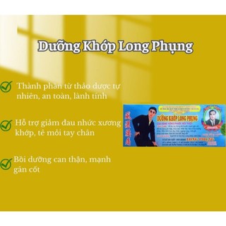 [HÀNG MỚI VỀ] dưỡng khớp long phụng (chính hãng date mới)