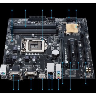 FE chặn main  ASUS PRIME H110M2 (Mainboard IO Shield: 264)