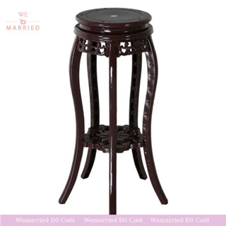 Đôn nhựa giả gỗ, đôn kê tráp cưới hỏi, đôn giả cổ studio chụp ảnh phong cách cổ,đôn để cây cảnh nhựa