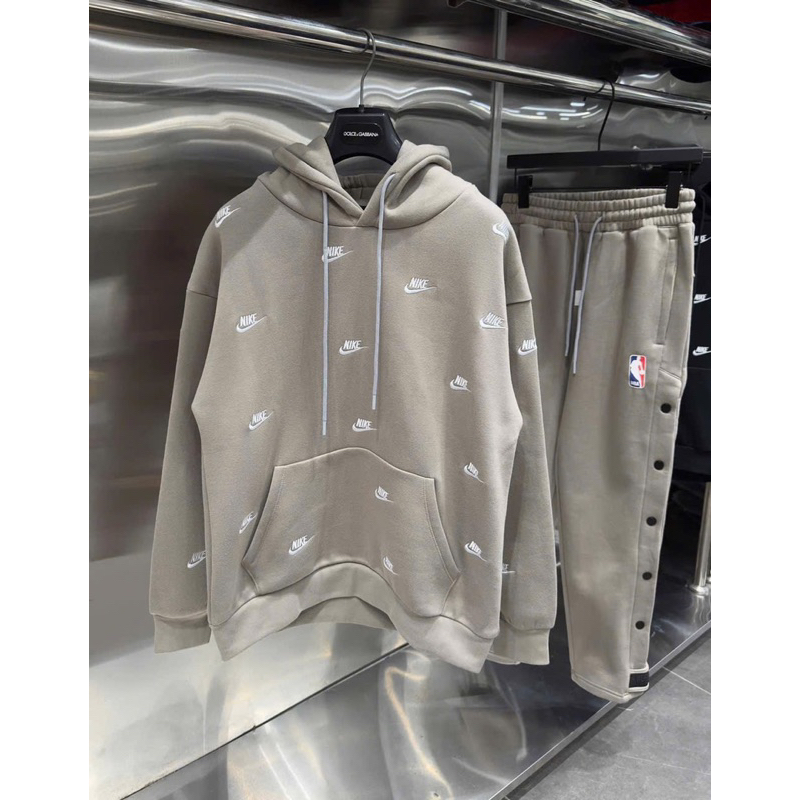 Đồ Bộ - Đồ Bộ Thể Thao Nike x F0G Logo Thêu Form Over - Bản Cao Cấp Loại 1