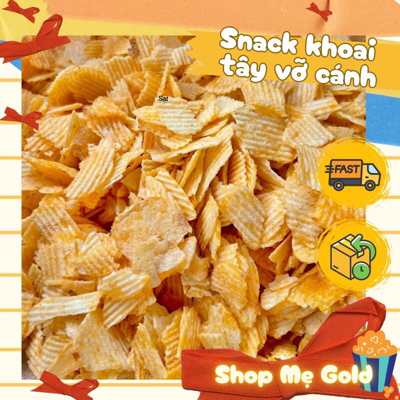 Bim bim khoai tây Swing, O’star vỡ cánh (300g), đồ ăn vặt