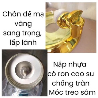 Bình ngâm sâm thủy tinh 4 lít hàng Việt nam chất lượng cao - có van và không van