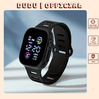 Đồng hồ đèn Led điện tử phong cách dễ thương dễ xem giờ DH19