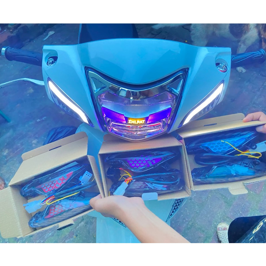 Xi Nhan Wave Xi Nhan Audi Cho Wave 50/100/110 Tặng Kèm Cục Chớp Và Công Tắc