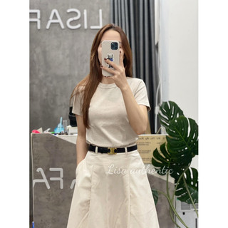 ÁO THUN CỔ TRÒN U NỮ TAG NHẬT
