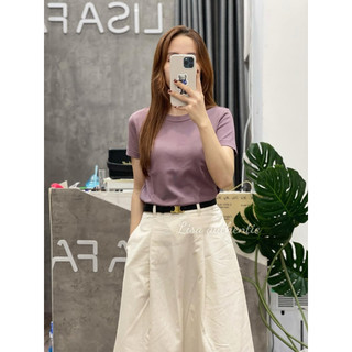 ÁO THUN CỔ TRÒN U NỮ TAG NHẬT