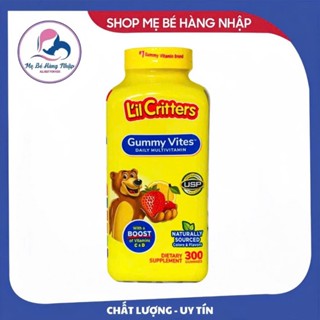 Date 4/2026 - Kẹo dẻo gấu bổ sung Vitamin L’il Critters Gummy Vites Mỹ 300 viên