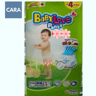 [SIÊU RẺ]Tã quần BABY LOVE M48/L48/XL48/XXL48 /XXXL 33miếng TẶNG 4 MIÊNG,Tả quần Babylove