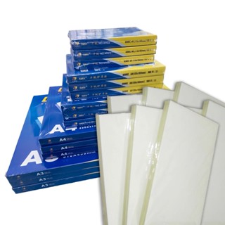 Màng ép plastic, Giấy ép plastic A3 A4 A5 B6 A6 đủ 80 mic, laminating film 100 tờ / tệp, hàng đủ MIC