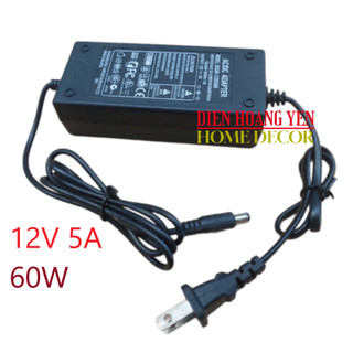 Bộ Nguồn 12v DC 5A 60W nguồn cho các thiết bị sài nguồn 12v