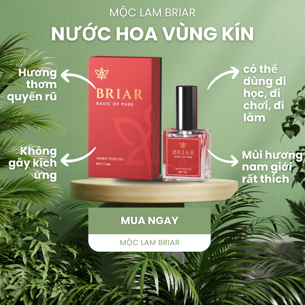Basic of pure - Nước Hoa Vùng Kín Cao Cấp, Mùi Hương Quyến Rũ, Thời Gian Lưu Hương Lên Tới 12 Giờ