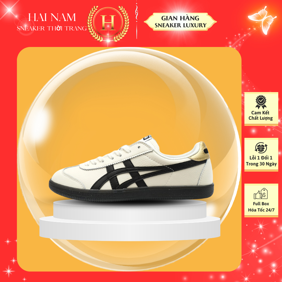 [ Hàng Chính Hãng ] Giày Thể Thao Onitsuka Tiger Tokuten các màu basic nam nữ full phụ kiện