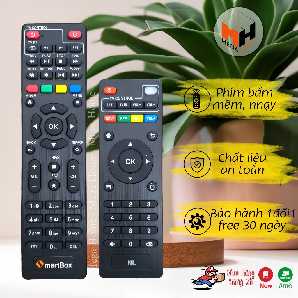 Điều khiên đầu thu android box , remote đầu thu tv box