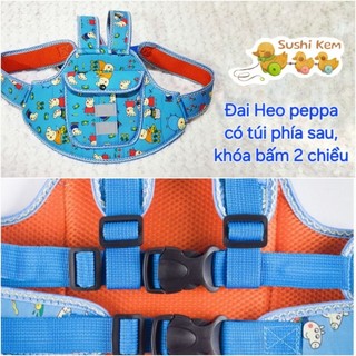 (FreeShip) Đai xe máy Phản quang