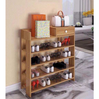 [ SIÊU SALE ] KỆ GIÀY GỖ - TỦ GIÀY GỖ 5 TẦNG