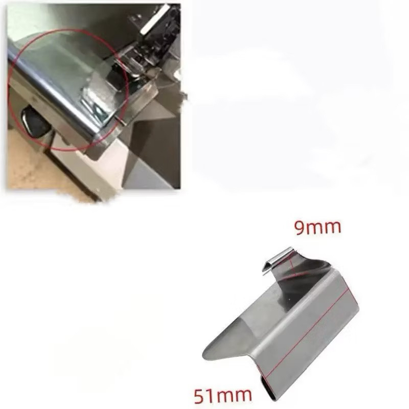 Cữ 2trong 1 (vừa chống lẹm và chống quăn mép vải )cho máy vắt sổ